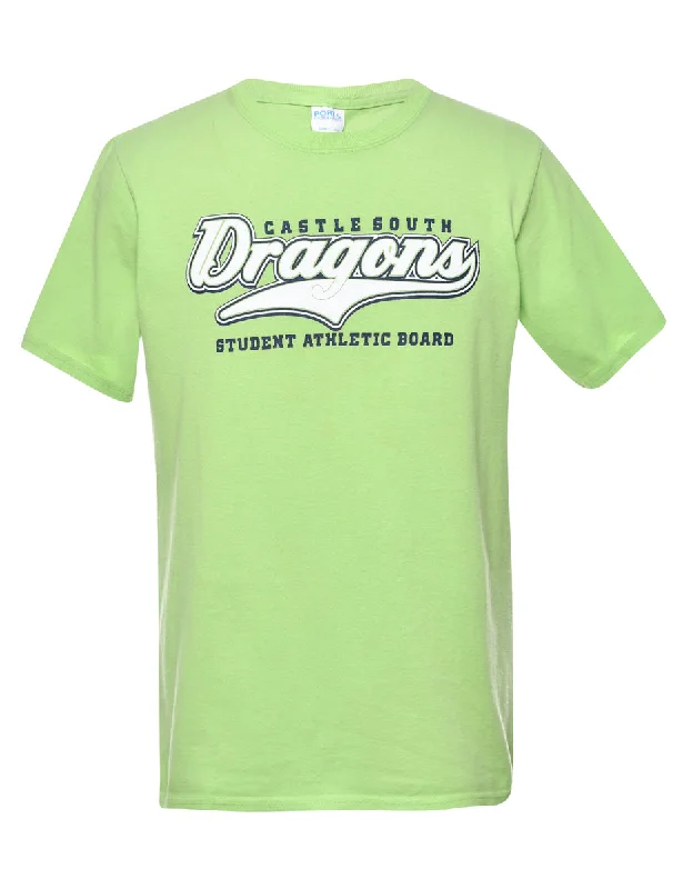 Oragons Printed T-shirt - S Adventure