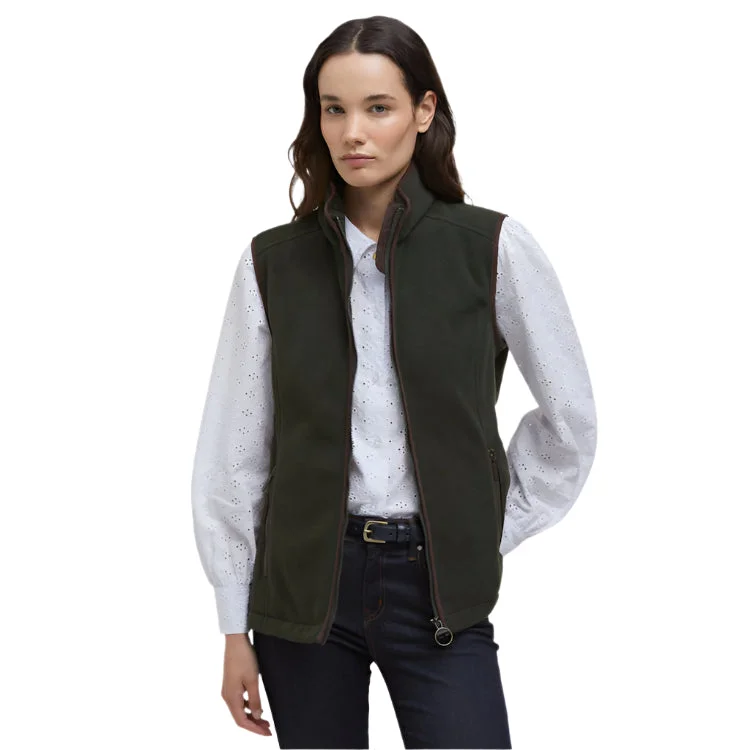 Barbour Ladies Country Colton Fleece Gilet - Sage