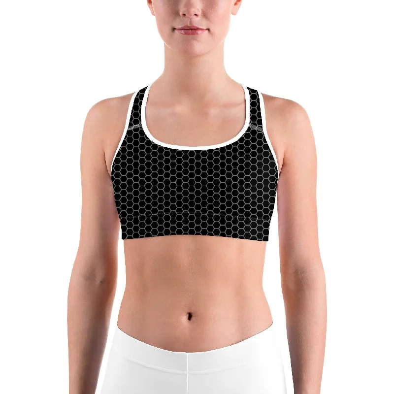 Honeycomb Sports Bra Sustainable Organic