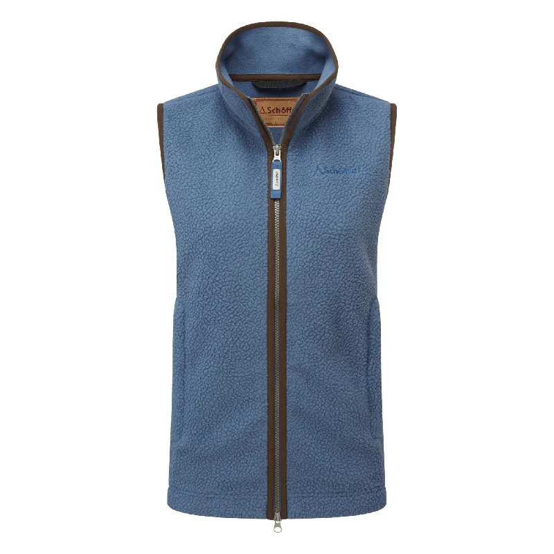 Schoffel Ladies Lyndon Retro Fleece Gilet Streetwear Style for 