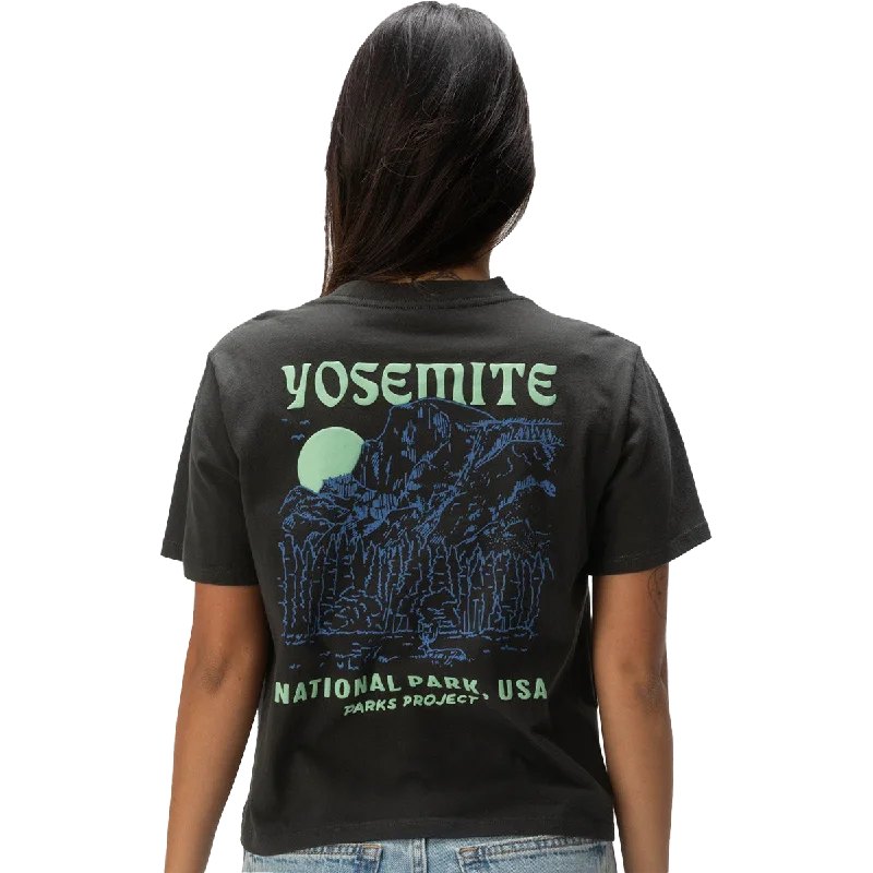 Women's Yosemite Puff Print Short Sleeve Boxy Tee