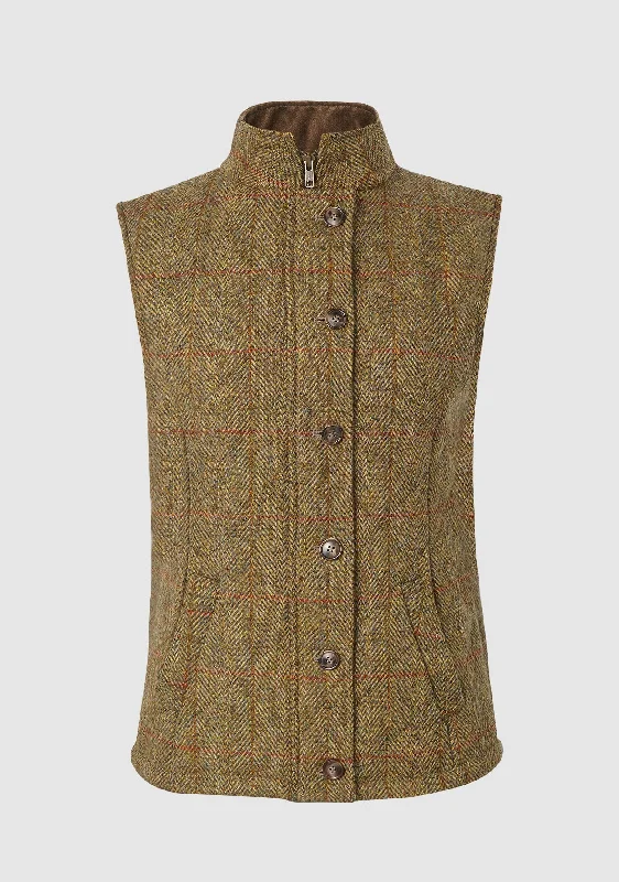 Andi Ladies Gilet - Mustard Sleek Women's 