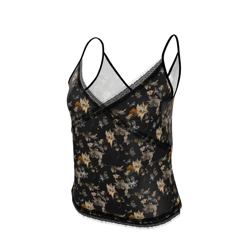 Silk Cami - Moon Light Botanicals Collection Cozy Women's Winter