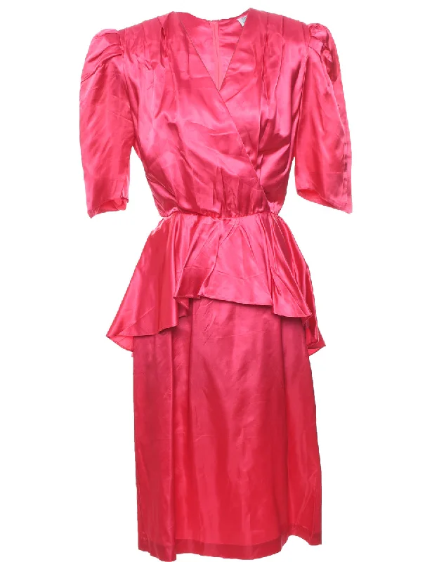 1980s Evening Dress - L Athletic Women's 