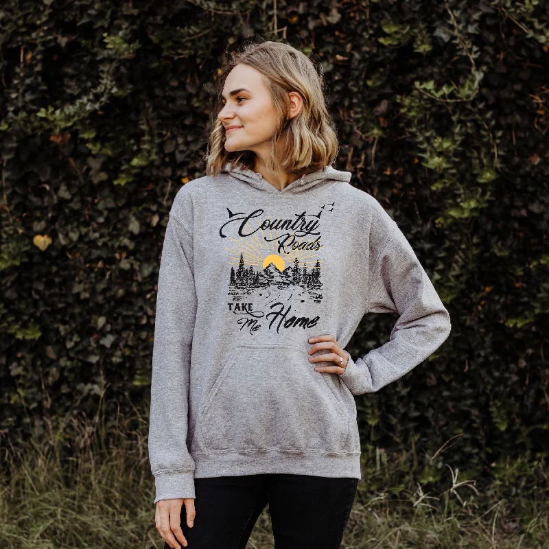 Country Roads Take Me Home Music Crewneck Sweatshirt or Hoodie *UNISEX FIT* Country