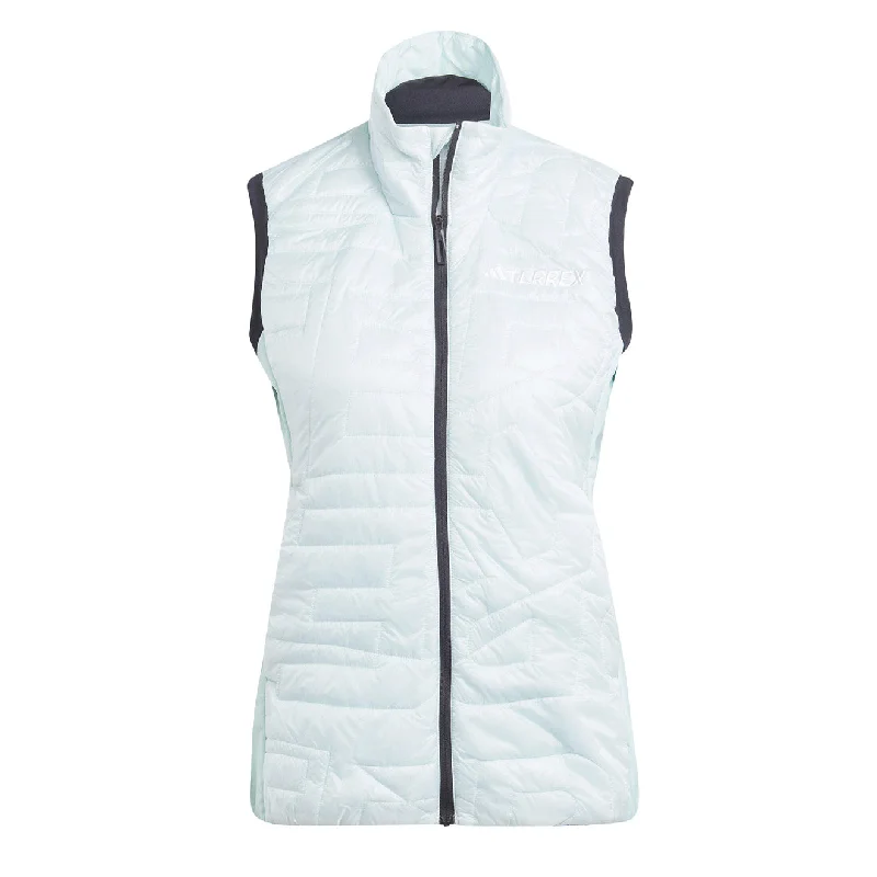 Adidas Terrex Womens Xperior Varilite Hybrid Vest Silver / Green Vacation
