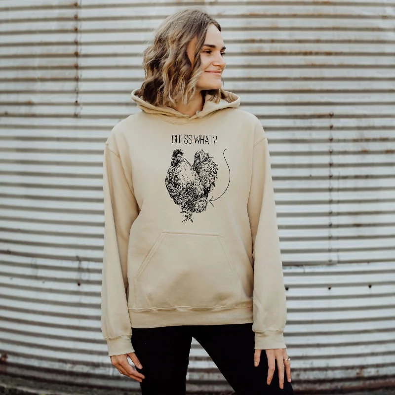 Chicken Butt Hoodie Farmer Sweatshirt *UNISEX FIT* Confident Women's Power