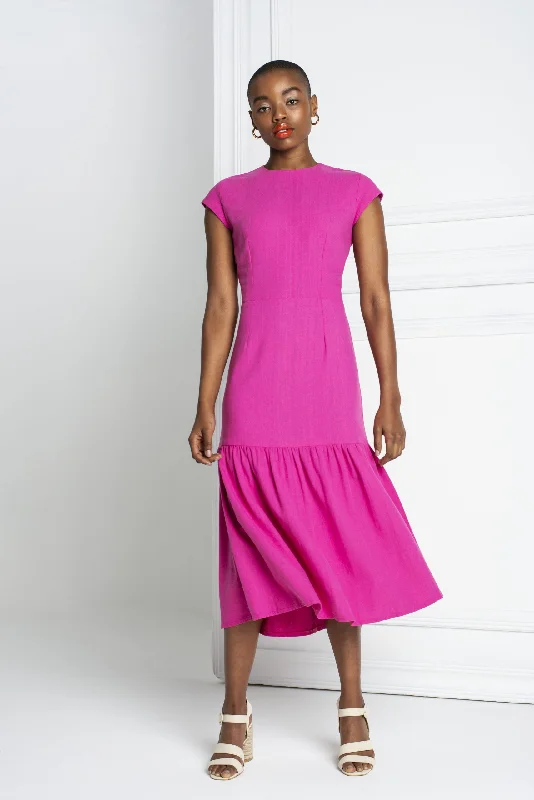 Pattern Sewciety Sari Sheath Dress Sustainable Organic