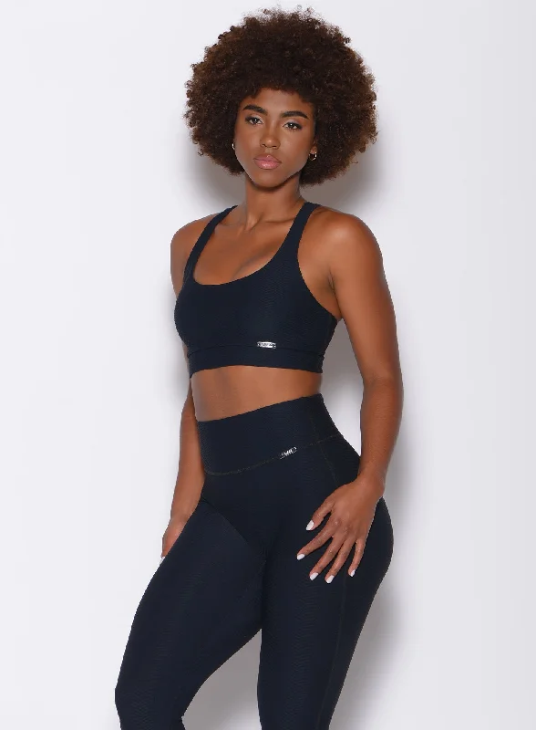 Chevron Sports Bra Bohemian Women's Free