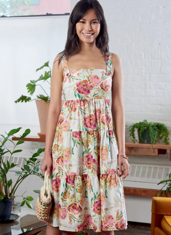 McCalls Dresses M8193 Tough Women's Military - inspired