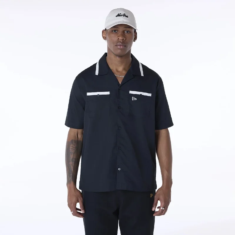 New Era Revere Black Short Sleeve Shirt Earthy Women's Hemp - based