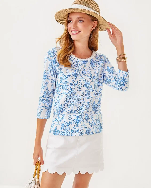 PAULSON KNIT TOP Hip Women's Retro