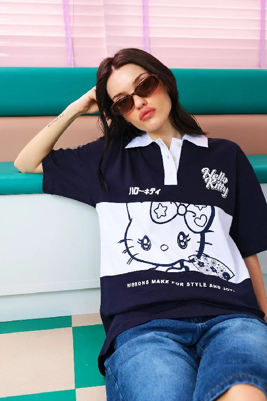 Flower Girl Oversized Polo Luxurious Women's High -  end