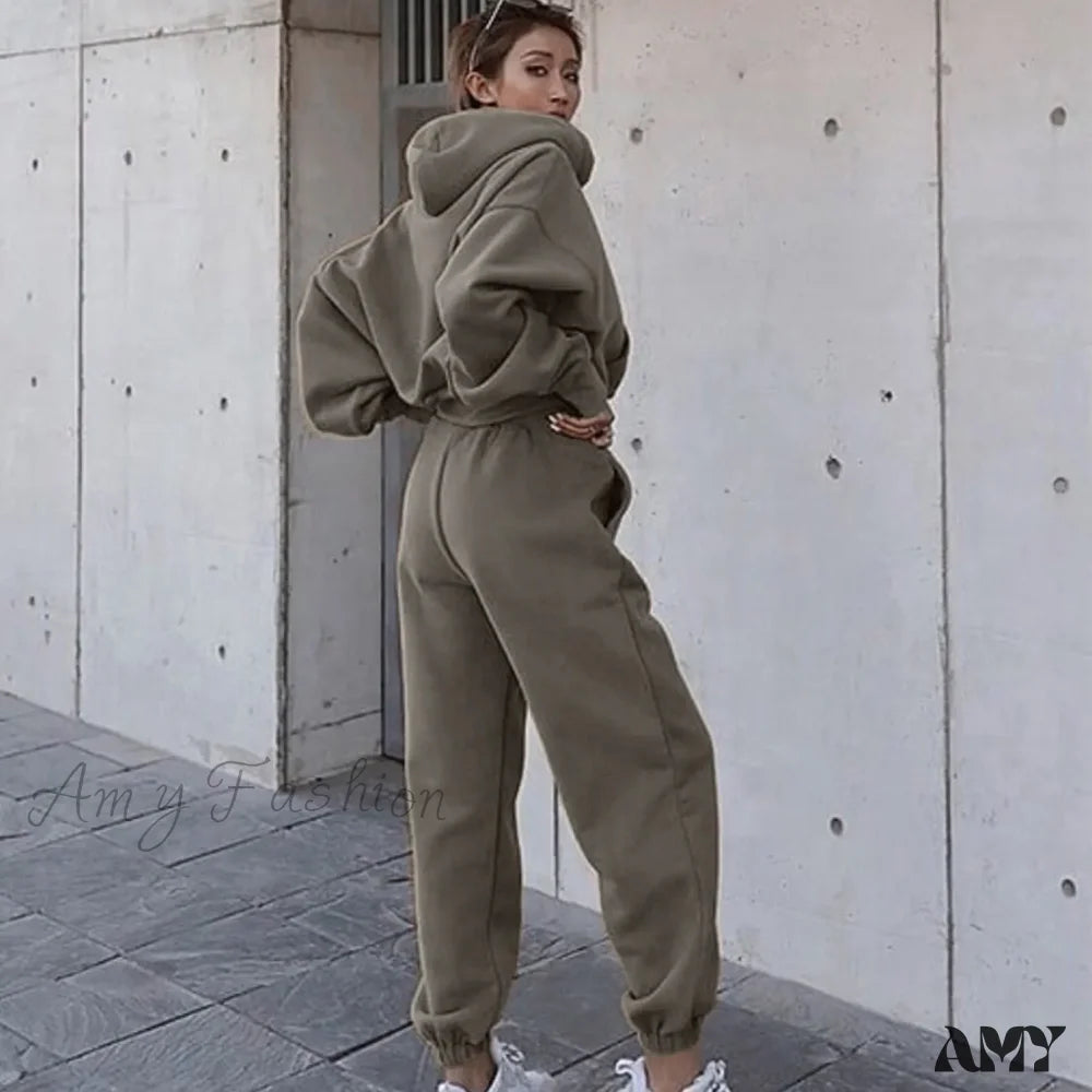 Fleece Cozy Comfortable Classic Trendy Chic Elegant Hoodies Modern Women's 