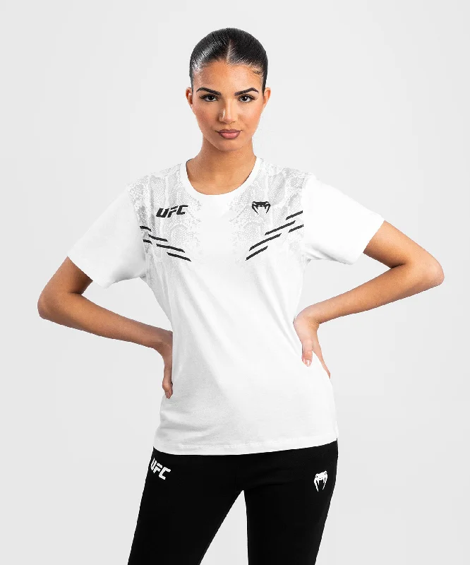 UFC Adrenaline by Venum Replica Women’s Short-sleeve T-shirt - White Bold Women's Statement