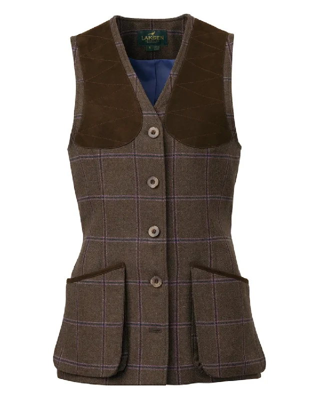 Laksen Pippa Beauly Tweed Shooting Vest Adventure