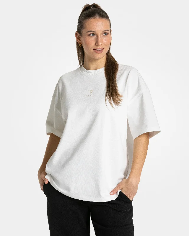 Journey Oversized T-Shirt Women "Off White"