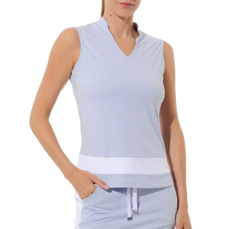 MDC S/L Mock Neck Top - Cloud Practical Women's Multi - 
