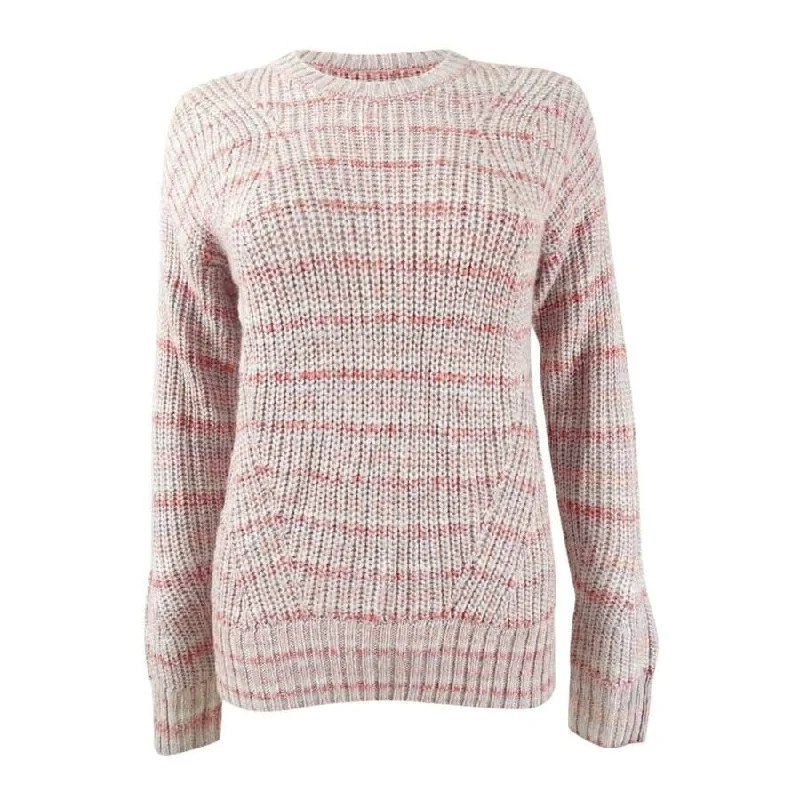 Lucky Brand Women's Marled-Knit Crewneck Sweater Dapper Women's 1920S