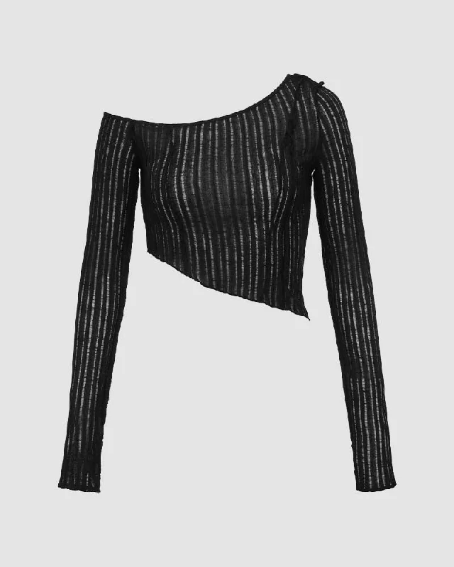 Kincaid Off Shoulder Asymmetric Top purpose