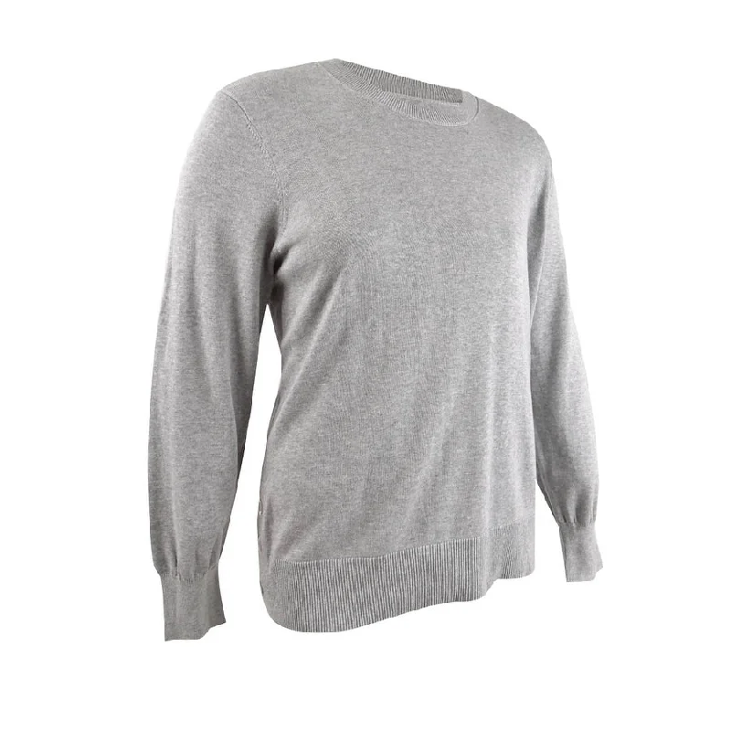 Michael Michael Kors Women's Snap-Hem Sweater Bold Women's Statement