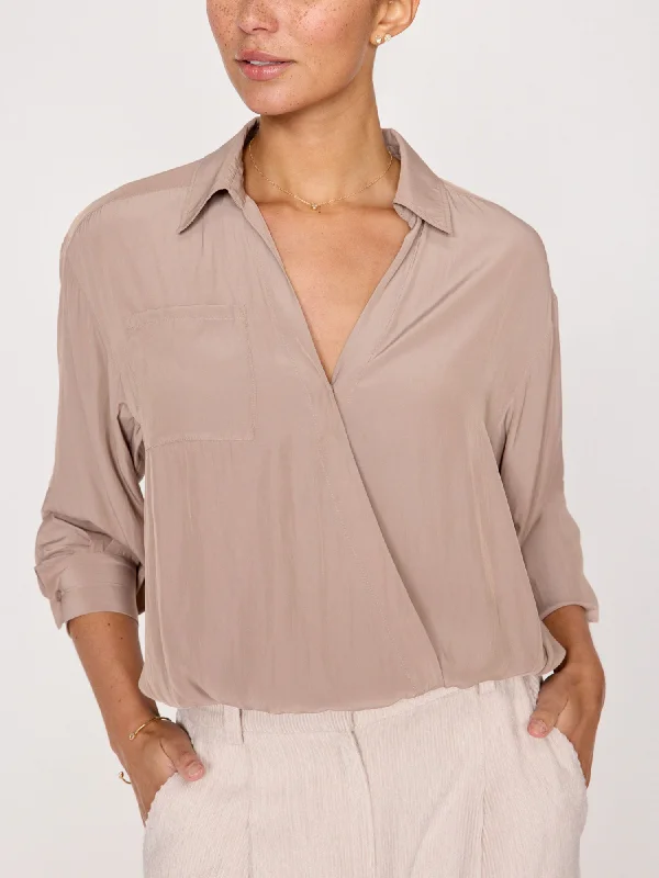 The Enzo Blouse Practical Women's Quick - dry