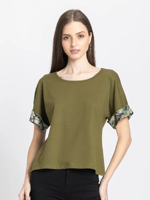 Riya Knit T-shirt Bold Women's Statement