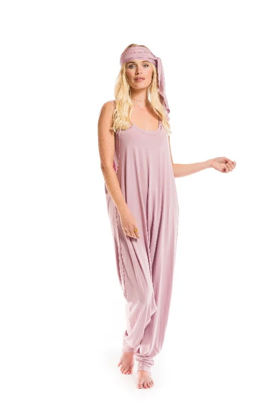 BAMBOO BAGGY JUMPSUIT ROSEWOOD Bold Women's Statement