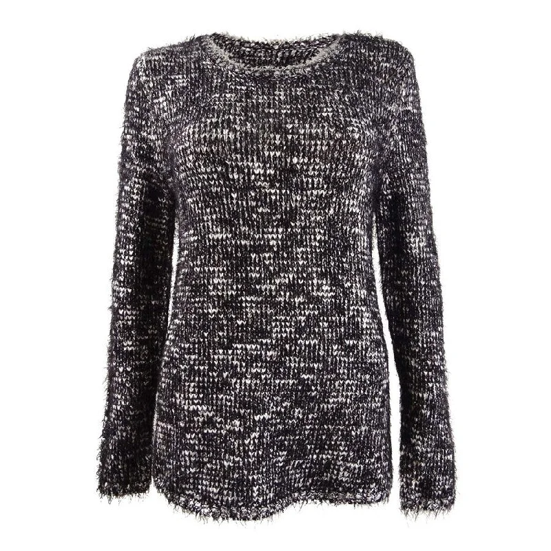 Style & Co. Women's Marled Eyelash-Texture Sweater Scandinavian