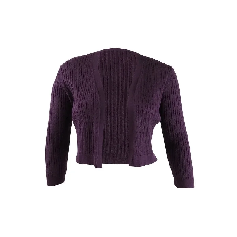 Tommy Hilfiger Women's Cable-Knit Cardigan Australian Beach