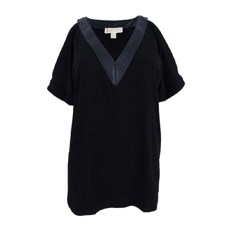 Michael Kors Women's Cold-Shoulder Top Cozy Women's Winter