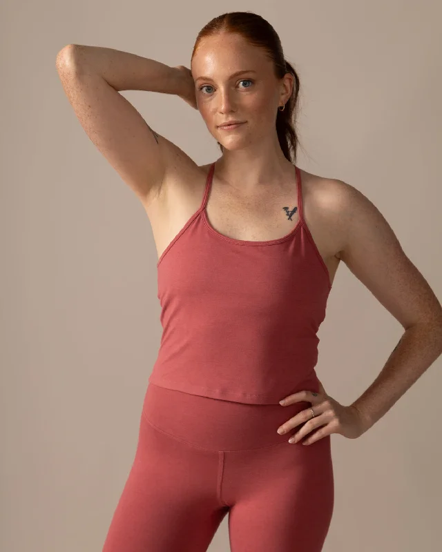 Summit Tank Top - Cherry Cozy Women's Winter