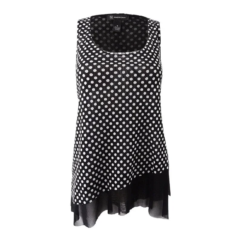 INC International Concepts Women's Layered-Look Tank Top Relaxed Women's Beachy