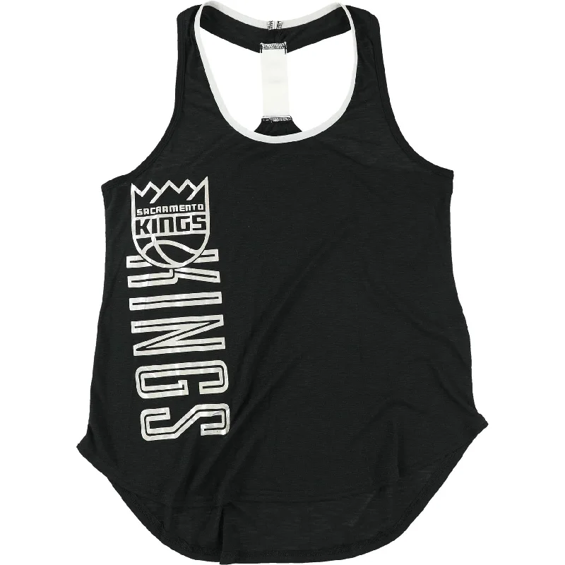 G-III Sports Womens Sacramento Kings Racerback Tank Top, Black, Large Dapper Women's 1920S