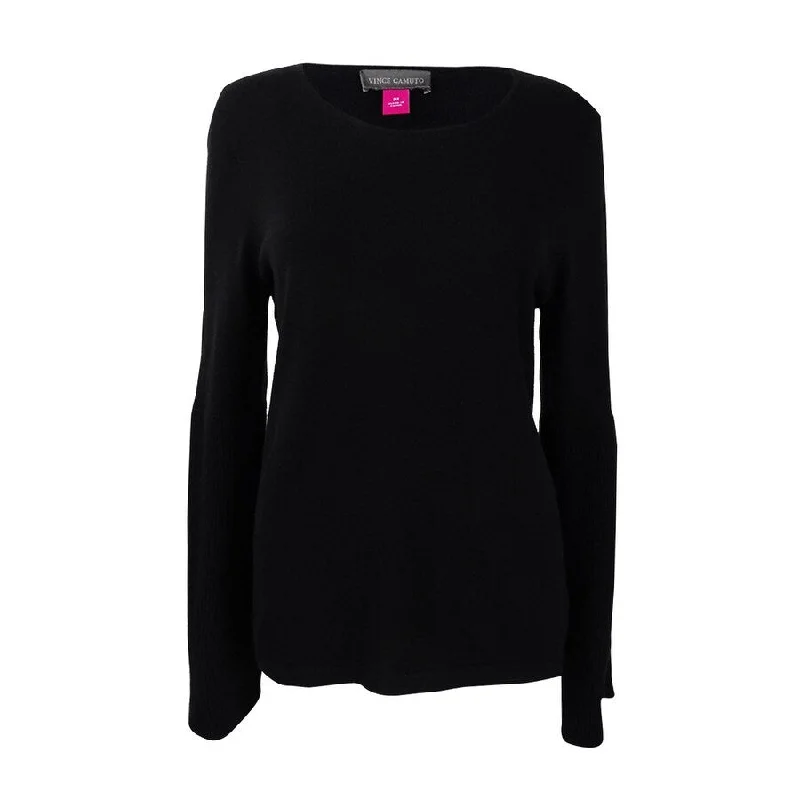 Vince Camuto Women's Bell-Sleeve Sweater Cashmere