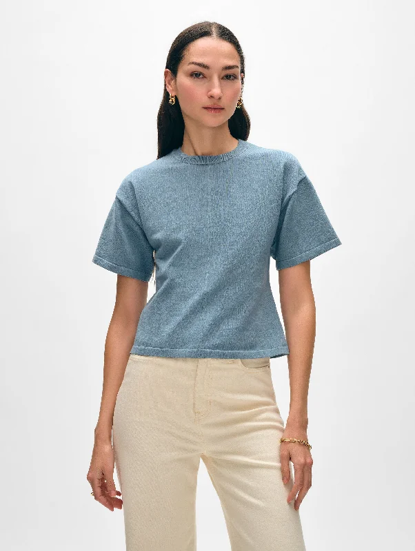 Superfine Organic Cotton Waisted Shirt Stylish Women's Tropical 