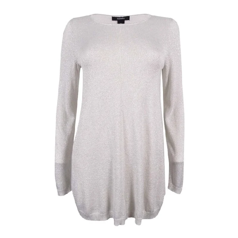 Ivory Silver Lurex