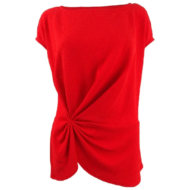 Vince Camuto Women's Boat-Neck Side Cinched Top Monochromatic All - in - one