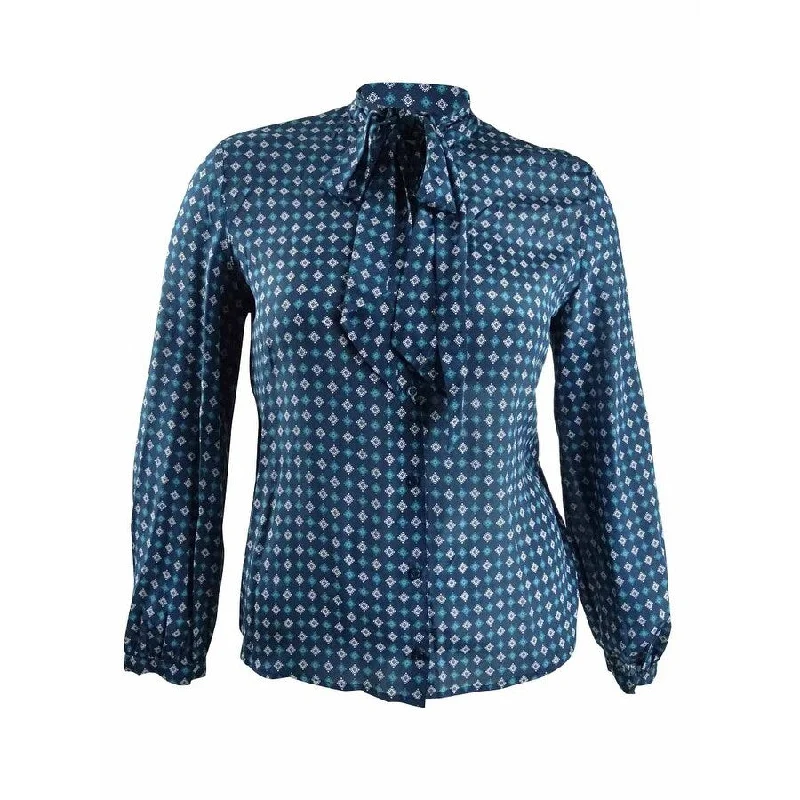 Weekend Max Mara Women's Silk Printed Blouse Polished Women's Silk