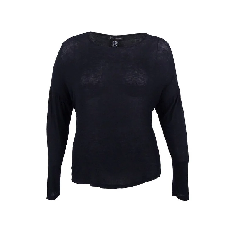 INC International Concepts Women's Dolman-Sleeve Top Monochromatic All - in - one