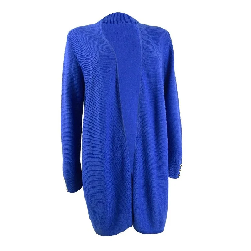 Kasper Women's Open-Front Cardigan Edgy Women's Punk