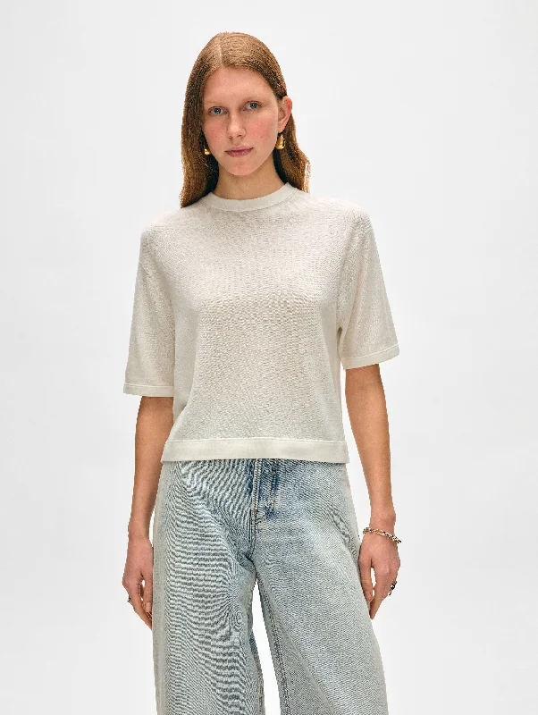 Superfine Cashmere Tee purpose
