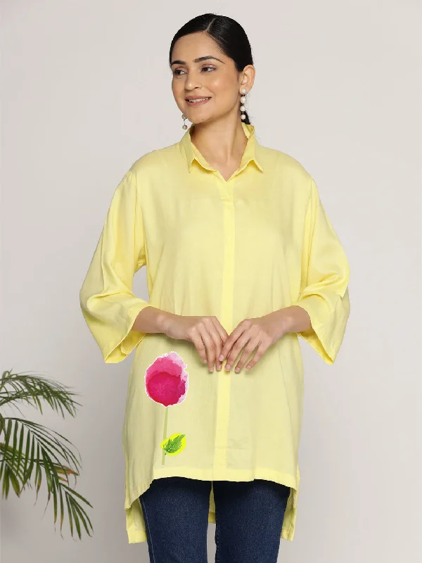 Lemon Rayon ShirtTop - Doux Refined Women's 