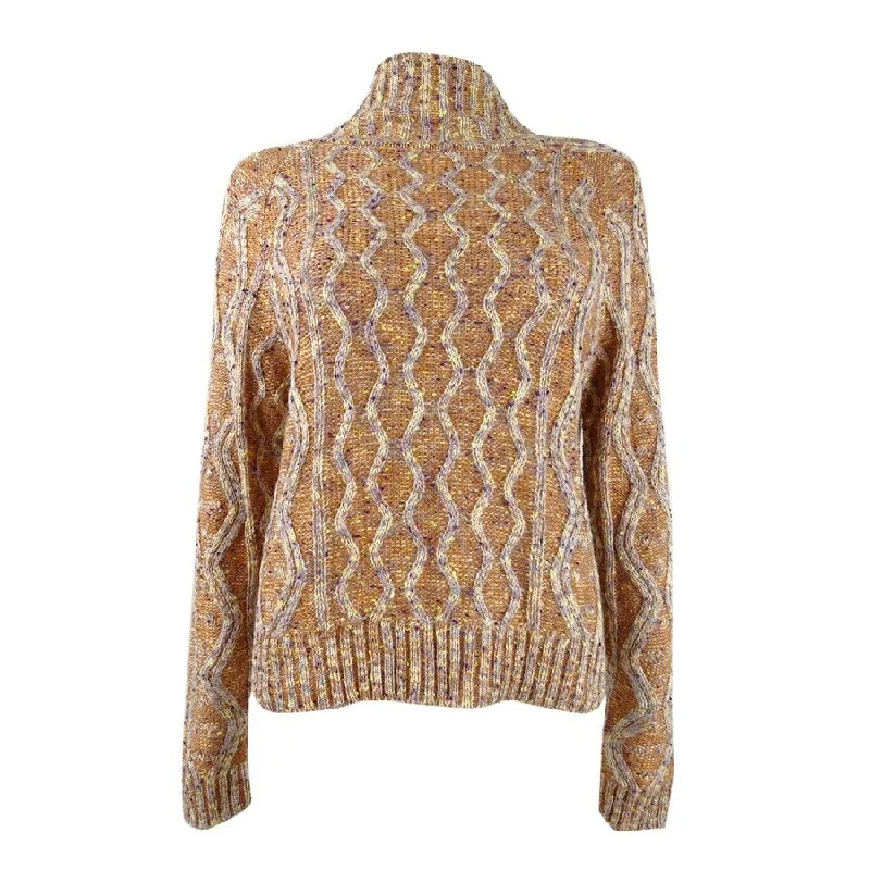 Kit & Sky Women's Cable Knit Sweater Refined Women's 