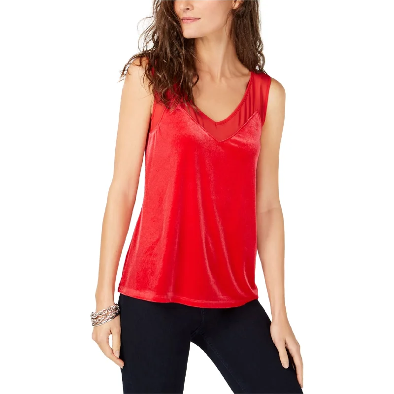 I-N-C Womens Velvet Tank Top performance