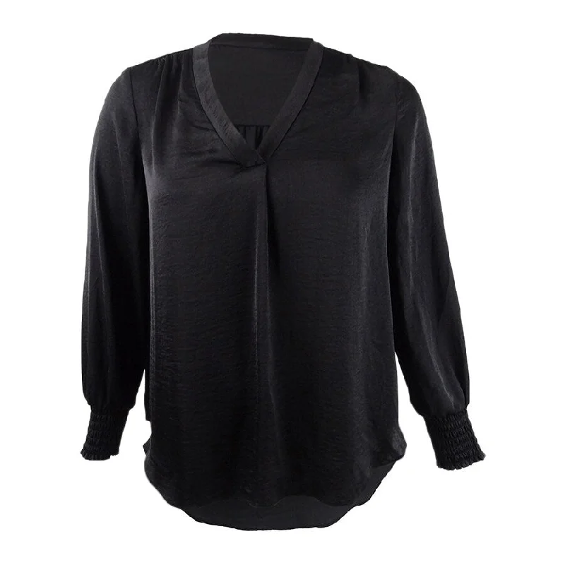 Alfani Women's V-Neck Top Stylish Women's Neon