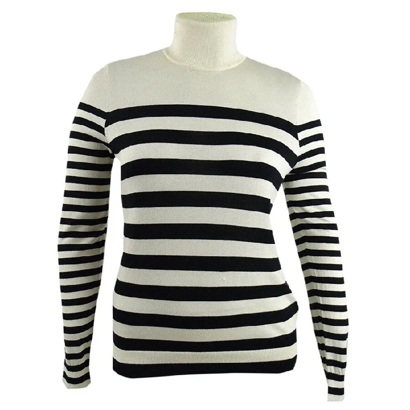 Lauren by Ralph Lauren Women's Turtleneck Sweater British Gentlewoman Style