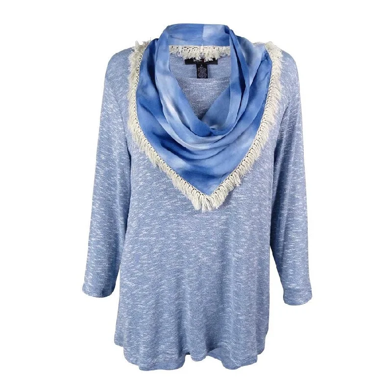 Style & Co. Women's Marled Scarf & Top Sharp Women's Italian