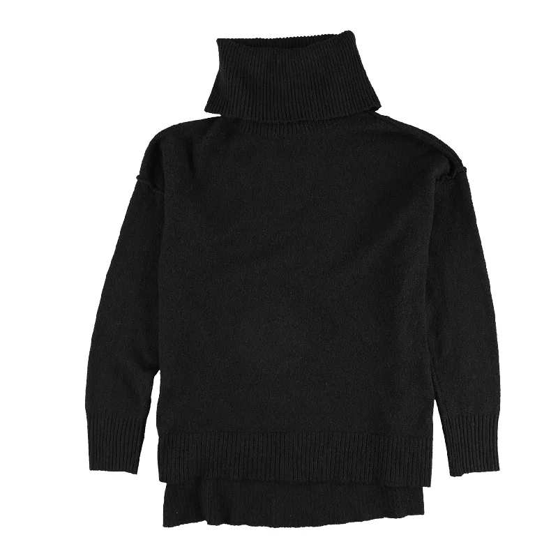 Bar Iii Womens Split-Hem Turtleneck Pullover Sweater European