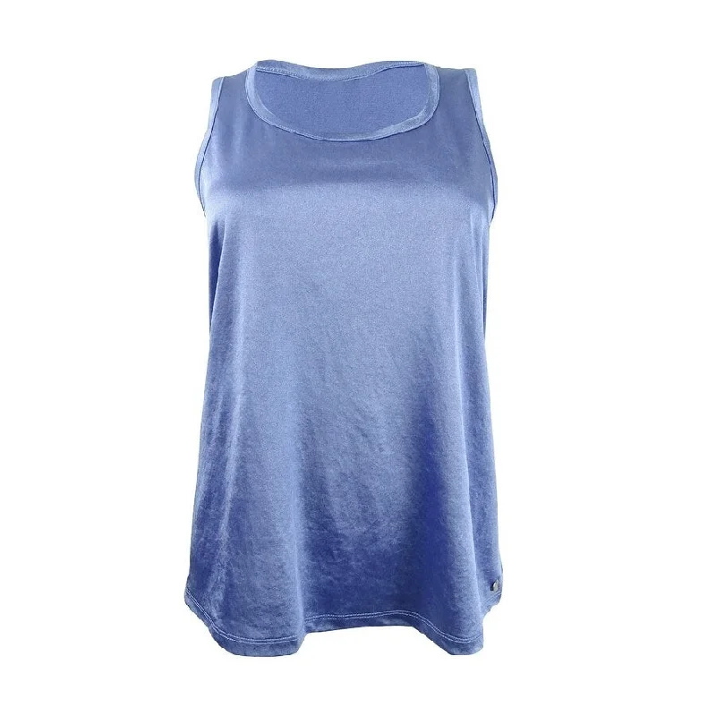 DKNY Women's Scoop-Neck Tank Top Sporty Women's Tennis